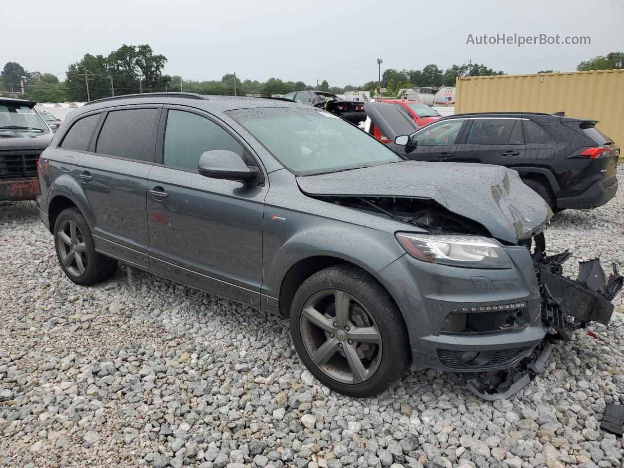 2015 Audi Q7 Prestige Gray vin: WA1DGAFE5FD027857