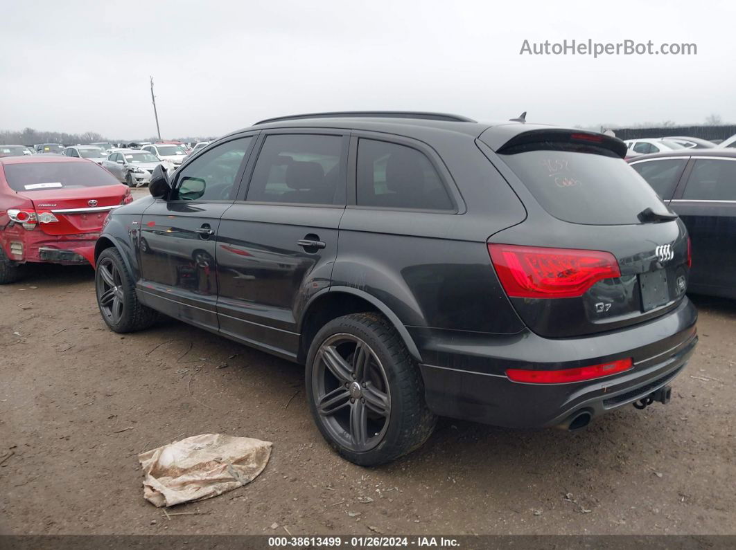 2015 Audi Q7 3.0t S Line Prestige Gray vin: WA1DGAFE6FD015944