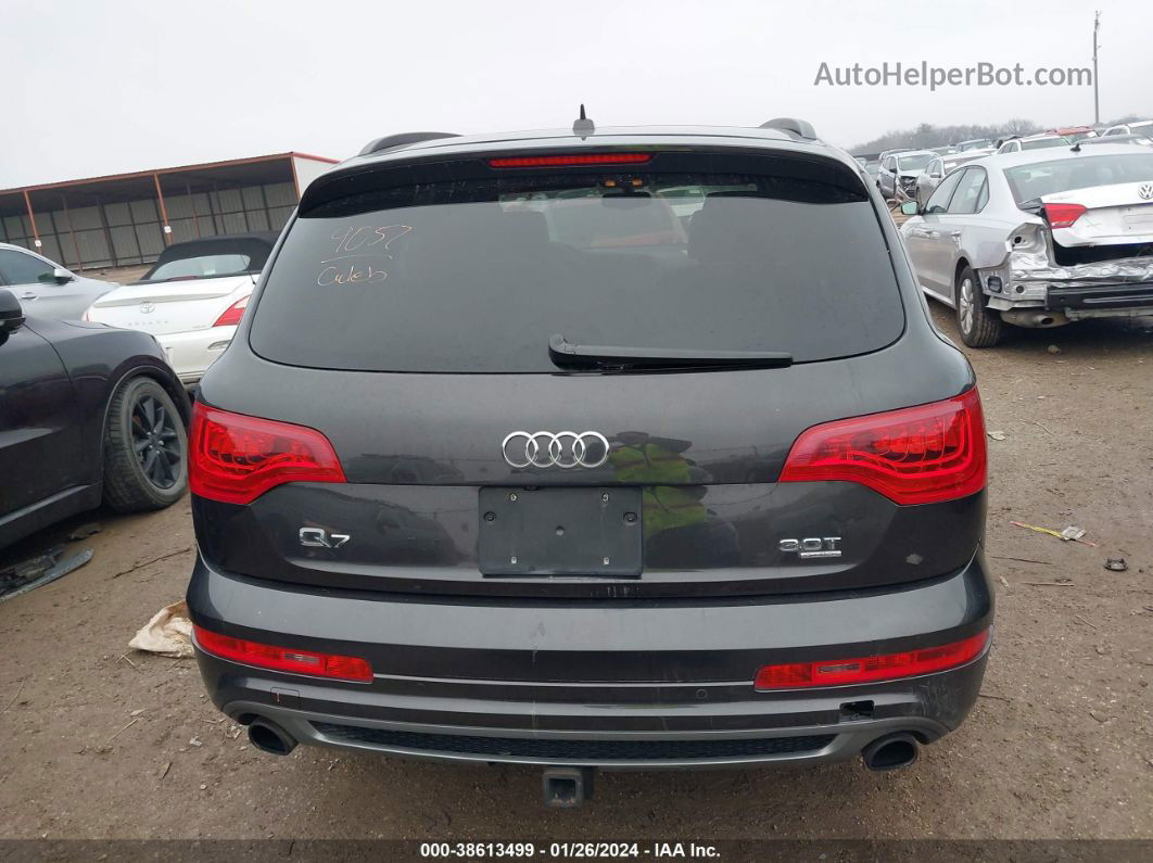 2015 Audi Q7 3.0t S Line Prestige Серый vin: WA1DGAFE6FD015944