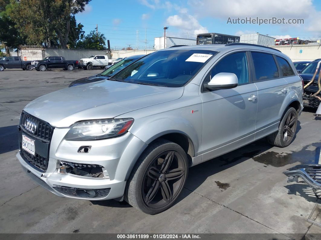 2015 Audi Q7 3.0t S Line Prestige Серый vin: WA1DGAFE8FD008283