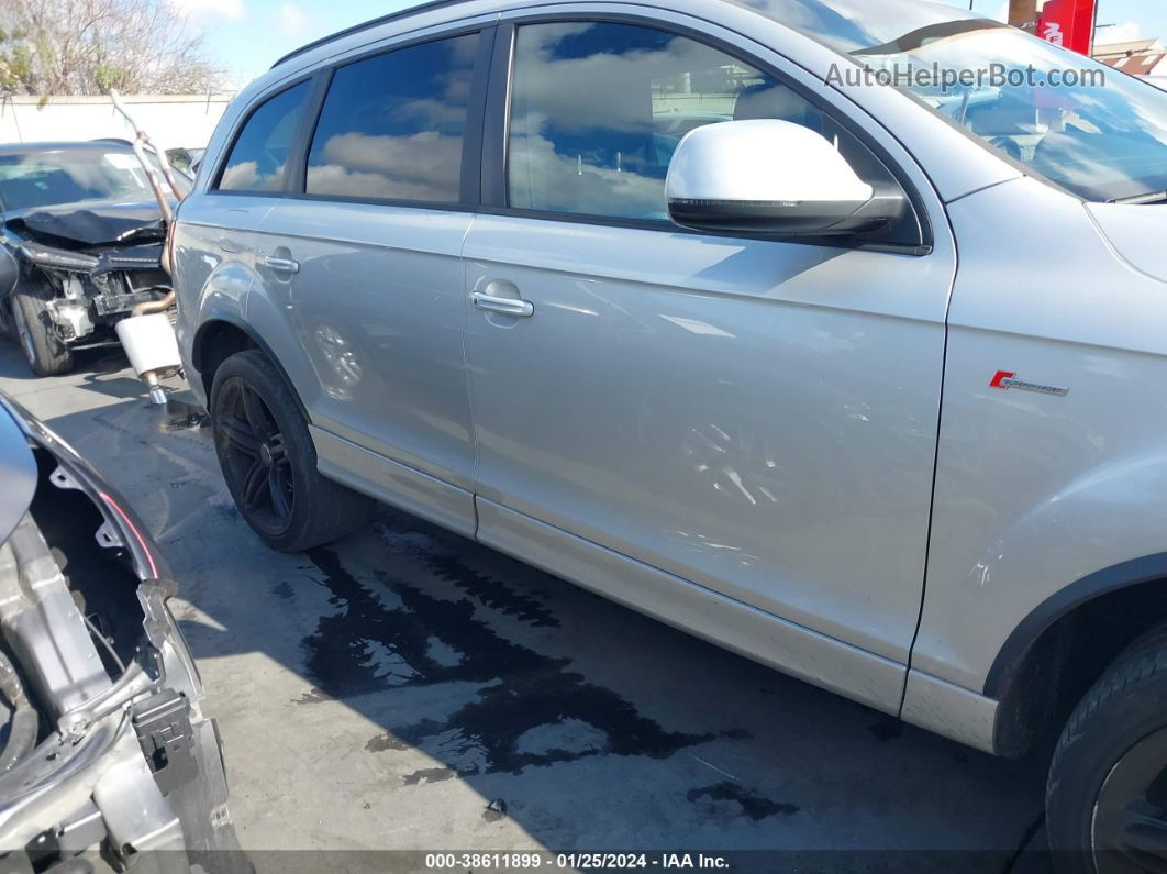 2015 Audi Q7 3.0t S Line Prestige Gray vin: WA1DGAFE8FD008283