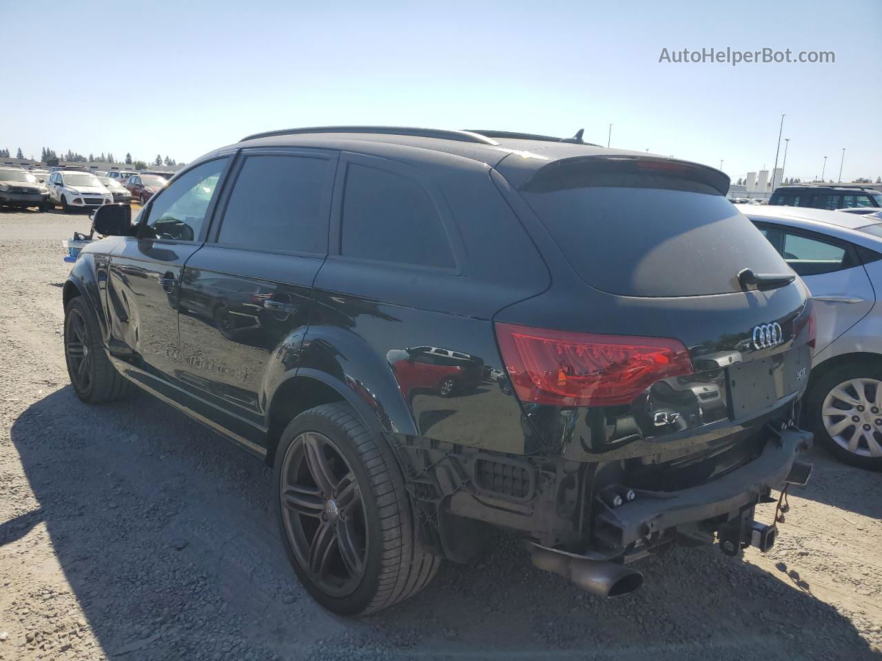 2015 Audi Q7 Prestige Черный vin: WA1DGAFE9FD009068