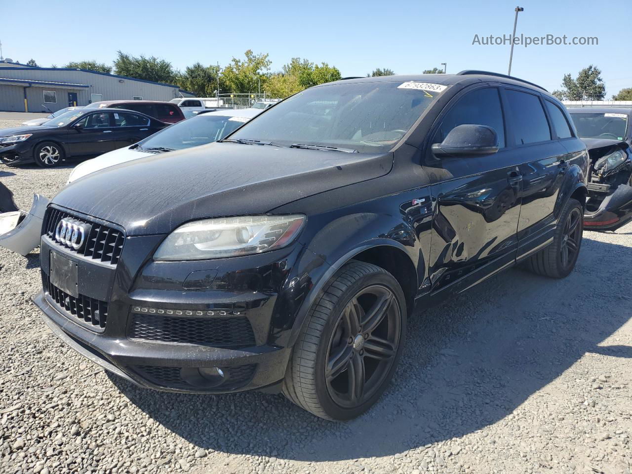 2015 Audi Q7 Prestige Черный vin: WA1DGAFE9FD009068