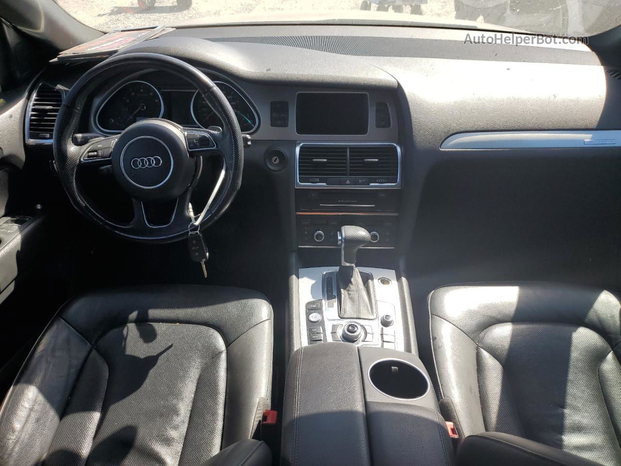 2015 Audi Q7 Prestige Черный vin: WA1DGAFE9FD009068