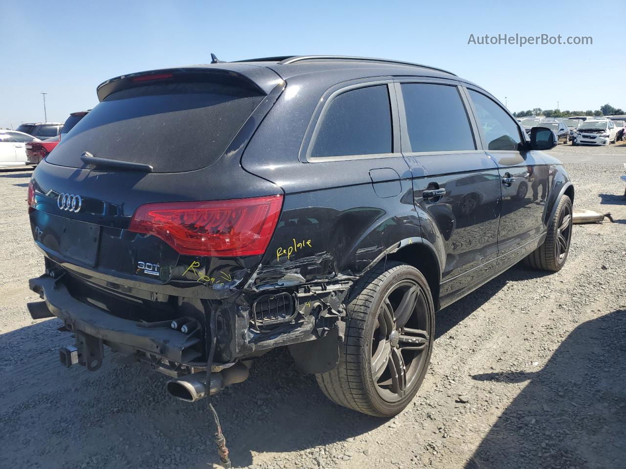 2015 Audi Q7 Prestige Black vin: WA1DGAFE9FD009068