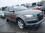 2015 Audi Q7 3.0t S Line Prestige Gray vin: WA1DGAFE9FD025870