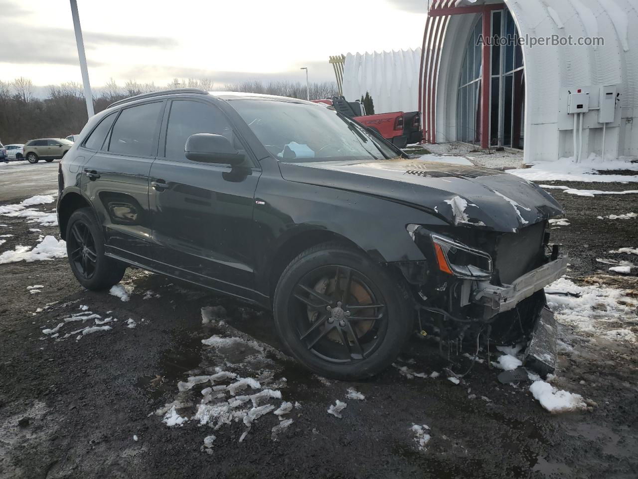 2014 Audi Q5 Premium Plus Black vin: WA1DGAFP0EA010837