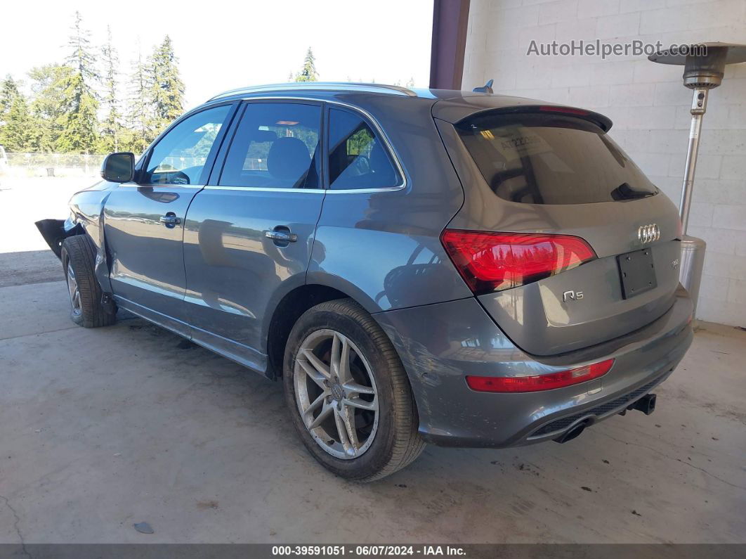 2014 Audi Q5 3.0t Premium Plus Gray vin: WA1DGAFP0EA054790