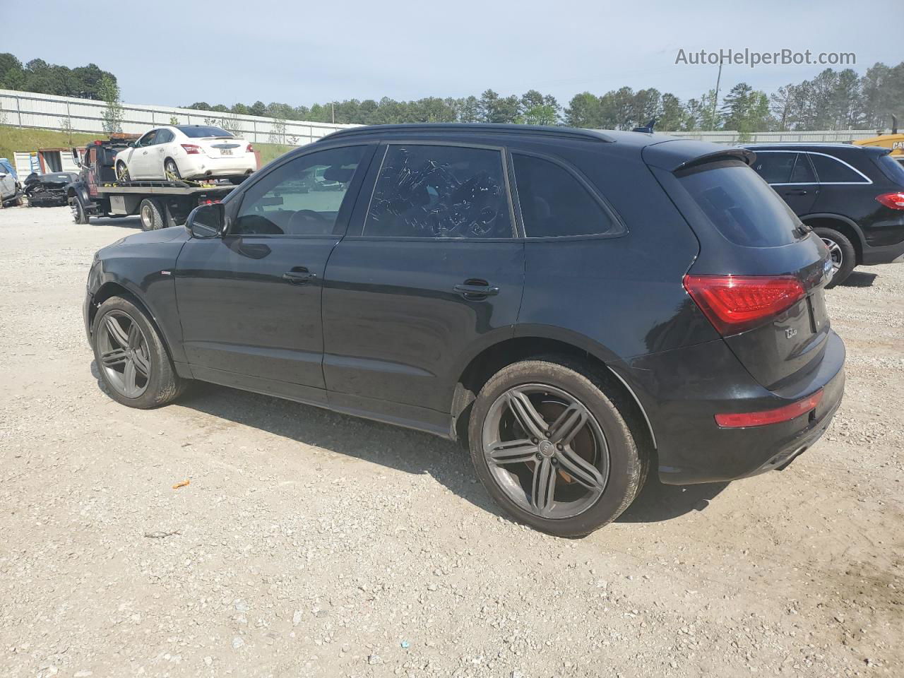 2014 Audi Q5 Premium Plus Черный vin: WA1DGAFP1EA038050