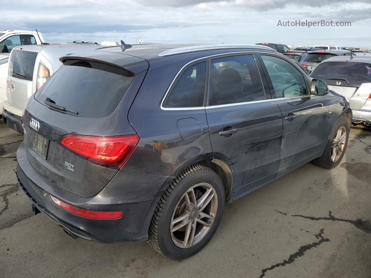 2014 Audi Q5 Premium Plus Gray vin: WA1DGAFP1EA123101