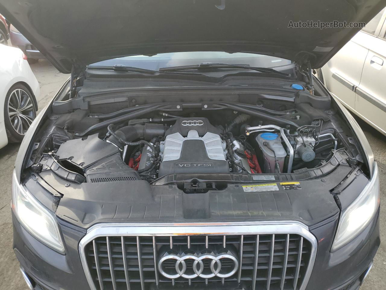 2014 Audi Q5 Premium Plus Серый vin: WA1DGAFP1EA123101