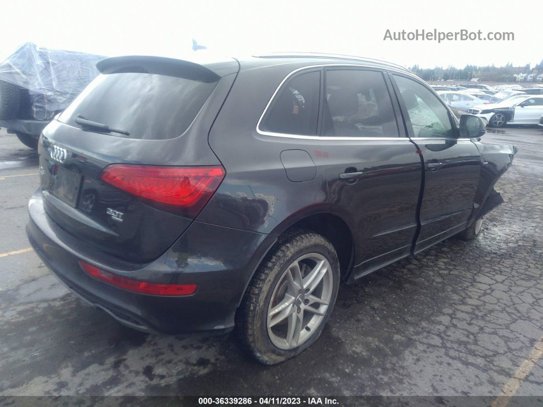 2014 Audi Q5 3.0t Premium Plus Gray vin: WA1DGAFP2EA033195