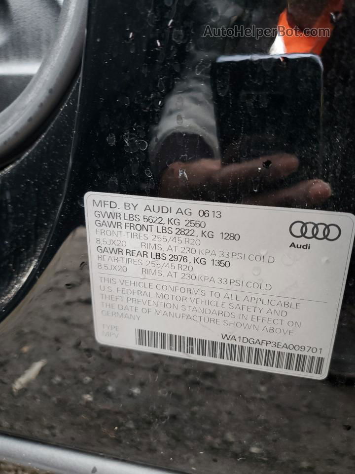 2014 Audi Q5 Premium Plus Black vin: WA1DGAFP3EA009701
