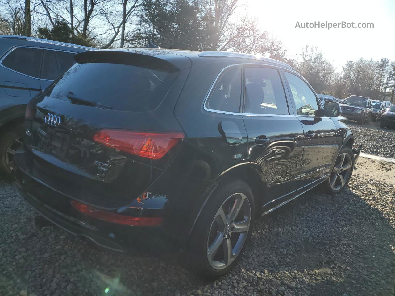 2014 Audi Q5 Premium Plus Black vin: WA1DGAFP3EA009701