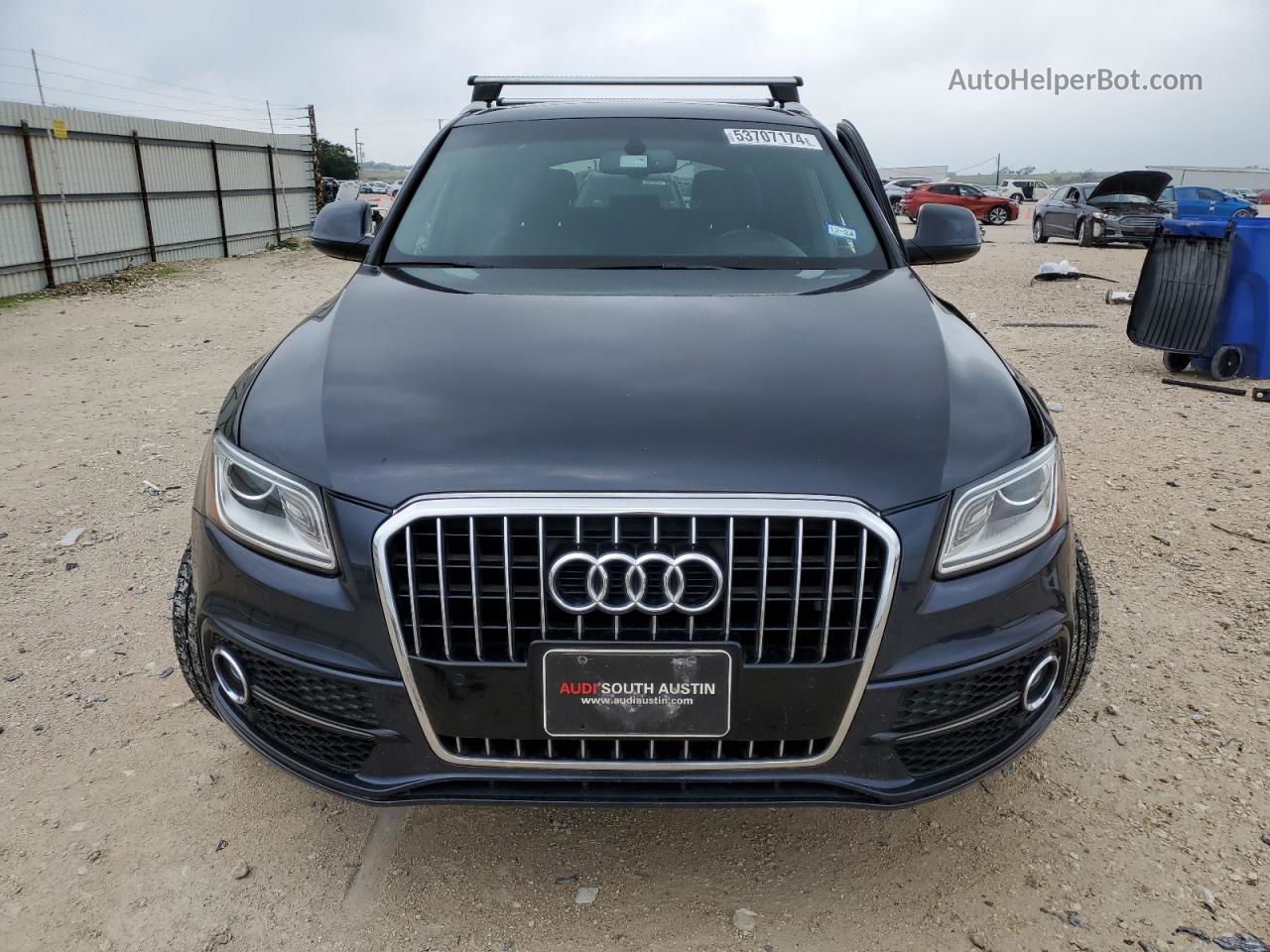 2014 Audi Q5 Premium Plus Blue vin: WA1DGAFP3EA062219