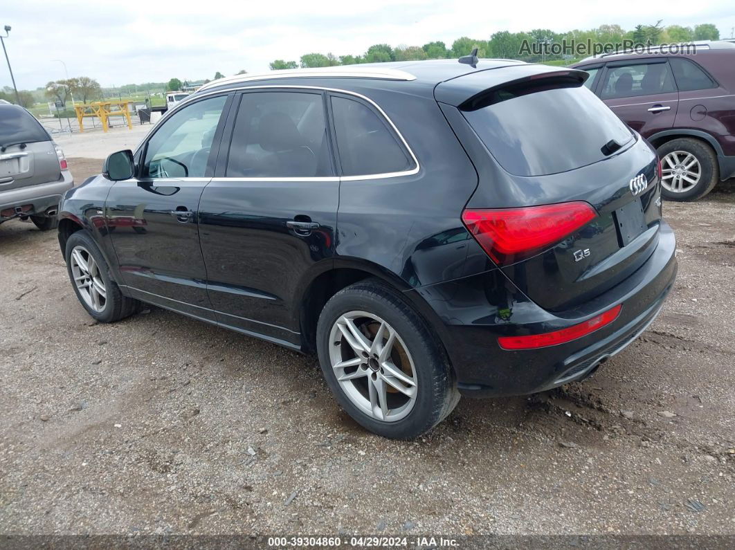 2014 Audi Q5 3.0t Premium Plus Black vin: WA1DGAFP4EA035529