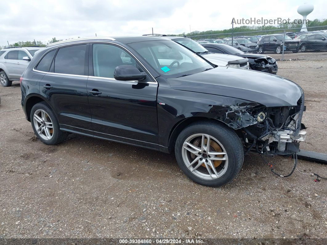 2014 Audi Q5 3.0t Premium Plus Black vin: WA1DGAFP4EA035529