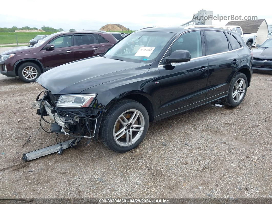 2014 Audi Q5 3.0t Premium Plus Черный vin: WA1DGAFP4EA035529