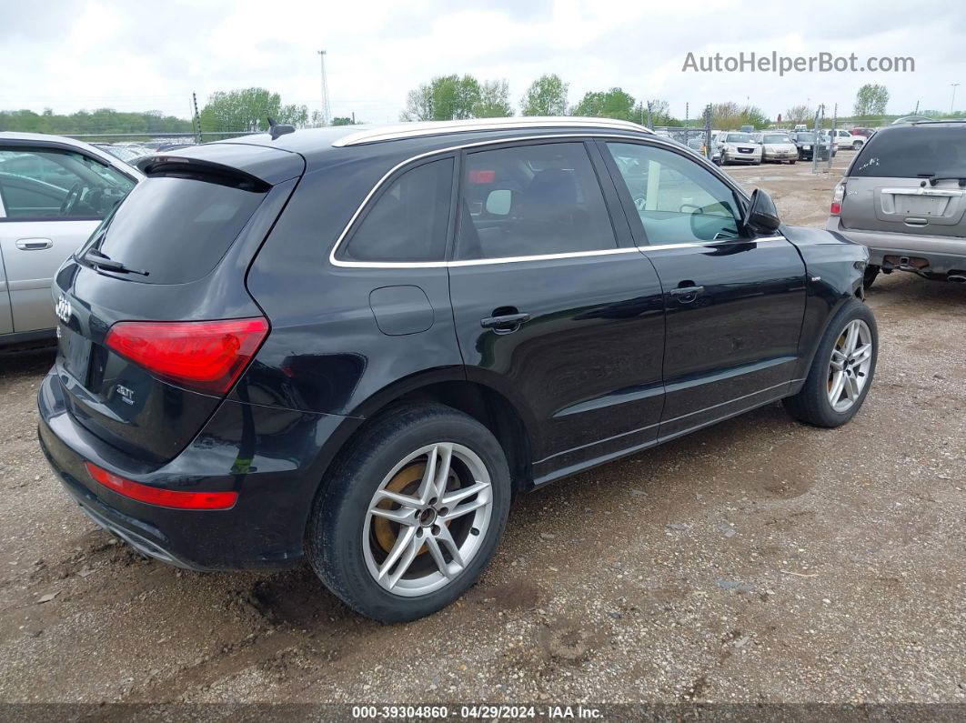 2014 Audi Q5 3.0t Premium Plus Black vin: WA1DGAFP4EA035529