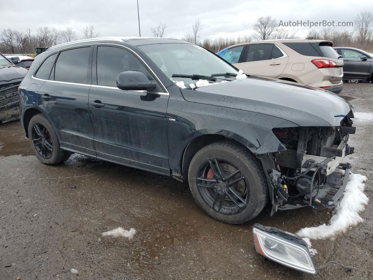 2014 Audi Q5 Premium Plus Black vin: WA1DGAFP4EA070233