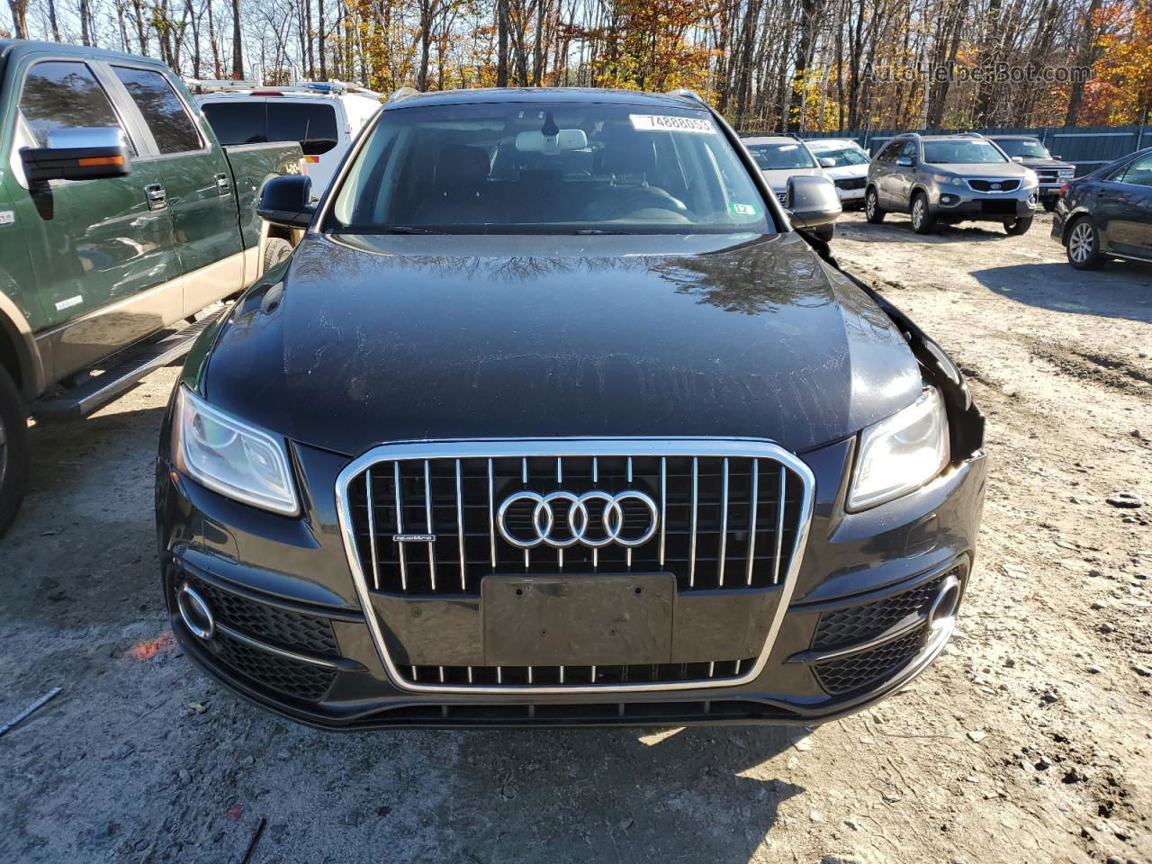 2014 Audi Q5 Premium Plus Черный vin: WA1DGAFP5EA033014