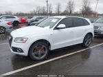 2014 Audi Q5 3.0t Premium Plus White vin: WA1DGAFP5EA048127