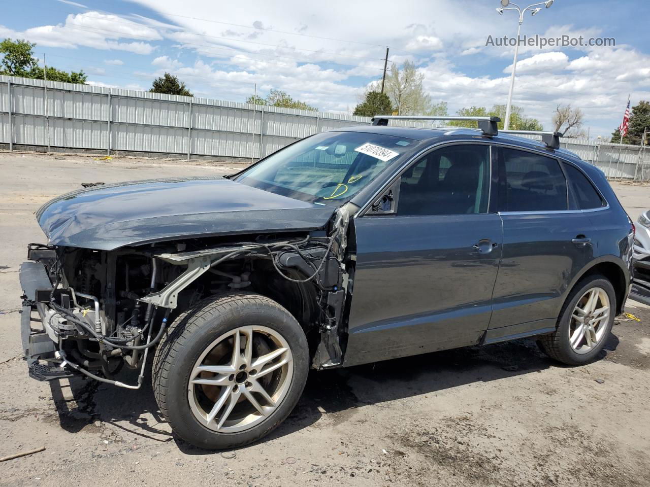 2014 Audi Q5 Premium Plus Charcoal vin: WA1DGAFP5EA063971