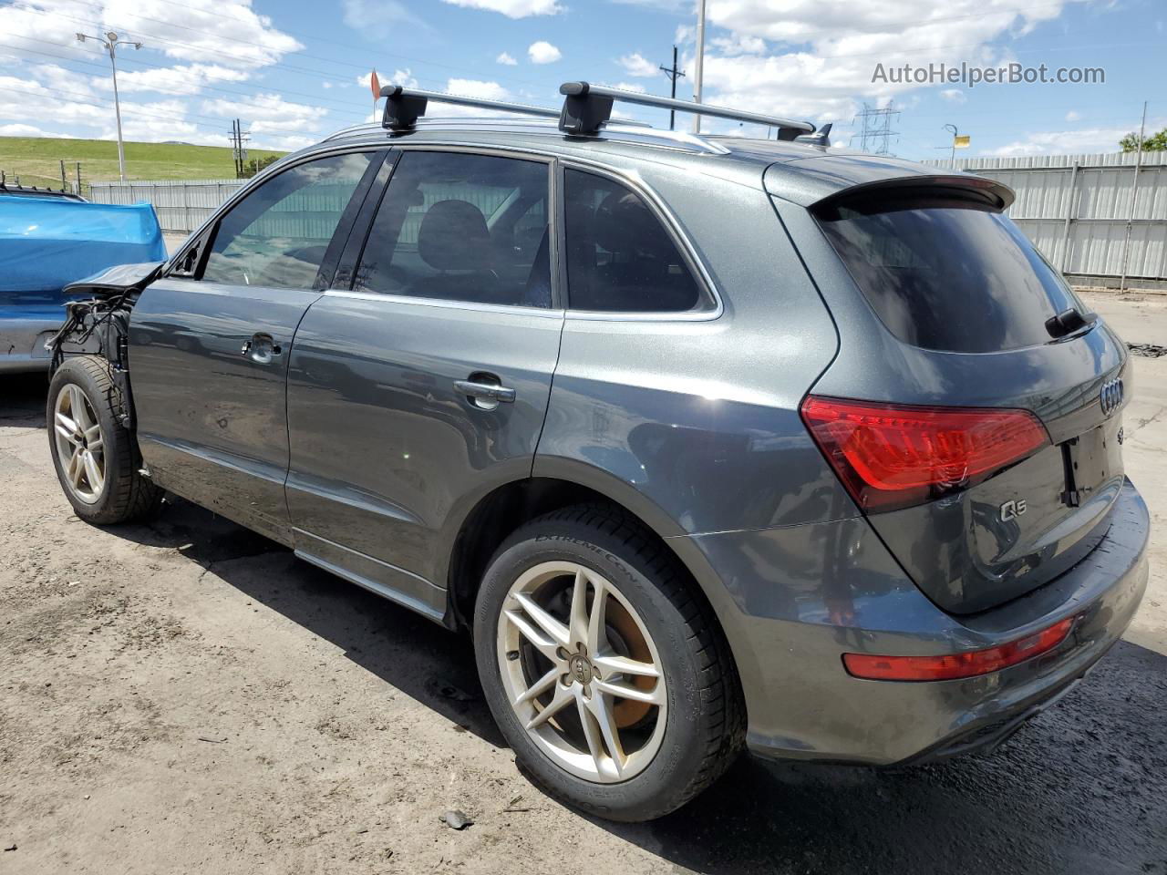 2014 Audi Q5 Premium Plus Угольный vin: WA1DGAFP5EA063971