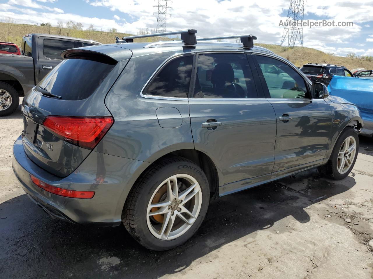 2014 Audi Q5 Premium Plus Charcoal vin: WA1DGAFP5EA063971