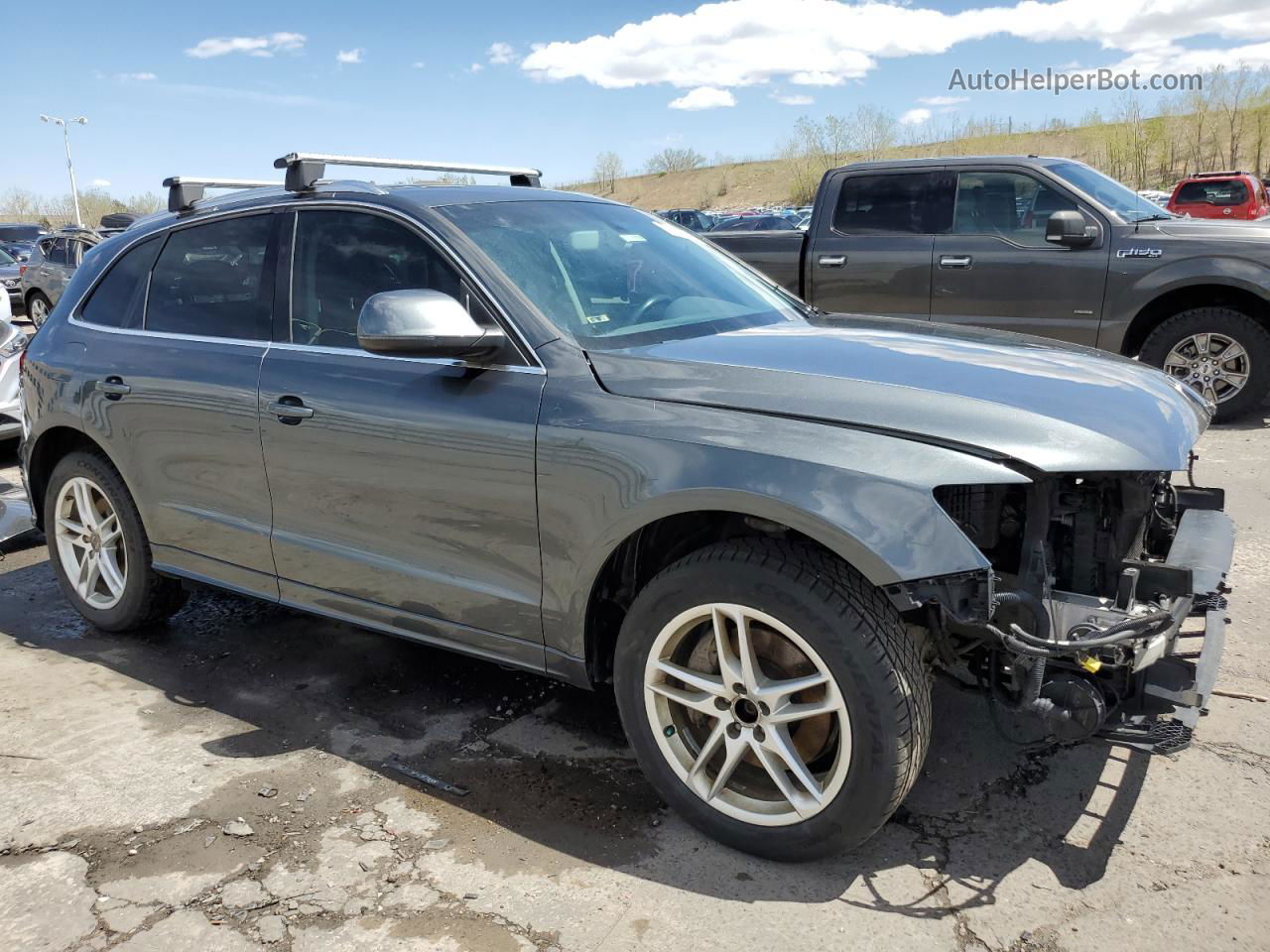 2014 Audi Q5 Premium Plus Charcoal vin: WA1DGAFP5EA063971