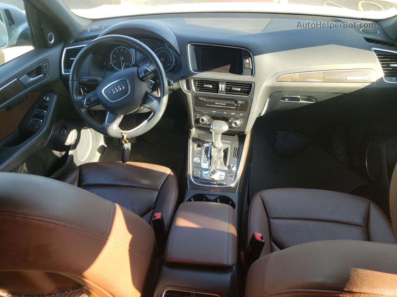 2014 Audi Q5 Premium Plus Серебряный vin: WA1DGAFP5EA120329