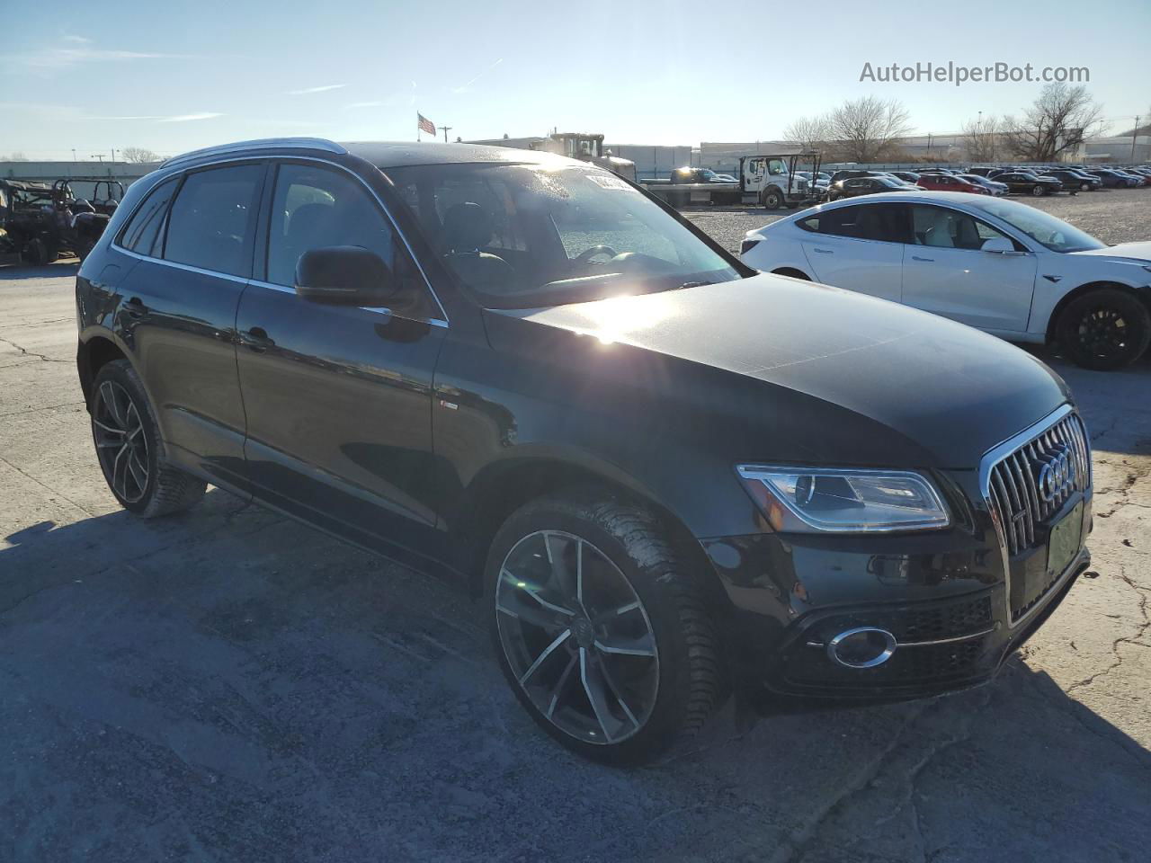 2014 Audi Q5 Premium Plus Black vin: WA1DGAFP7EA009524