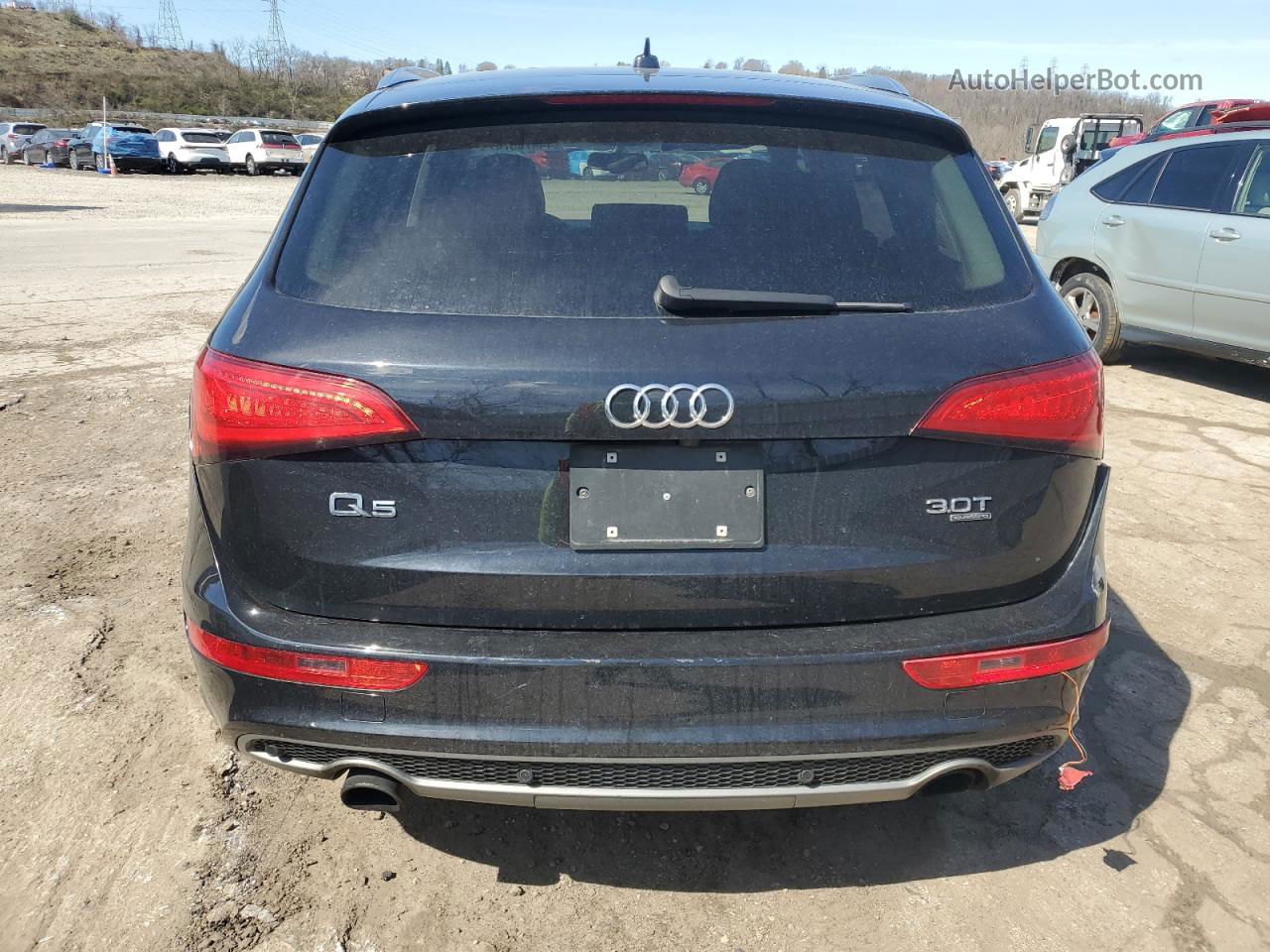 2014 Audi Q5 Premium Plus Black vin: WA1DGAFP7EA027389