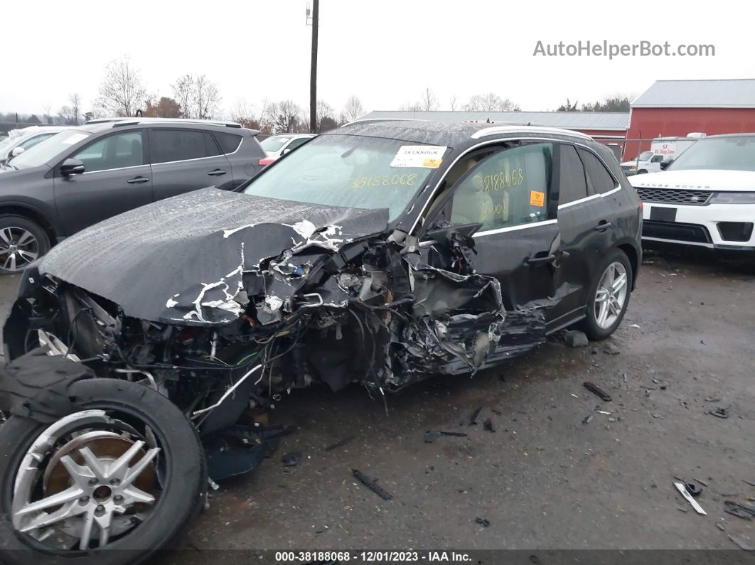 2014 Audi Q5 3.0t Premium Plus Brown vin: WA1DGAFP7EA046220