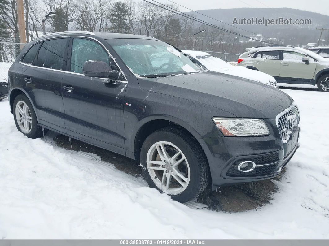 2014 Audi Q5 3.0t Premium Plus Black vin: WA1DGAFP7EA053717