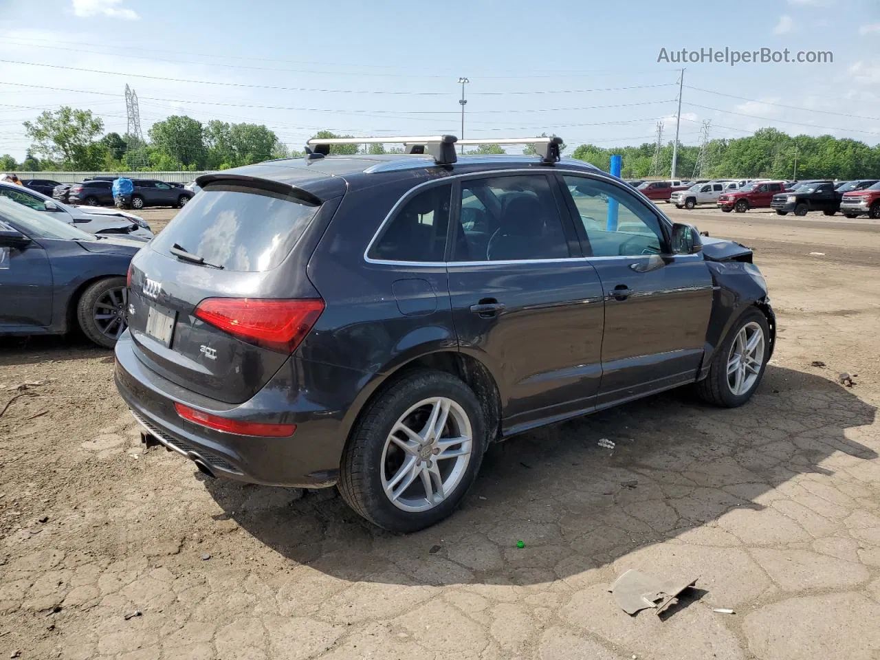 2014 Audi Q5 Premium Plus Black vin: WA1DGAFP7EA057718