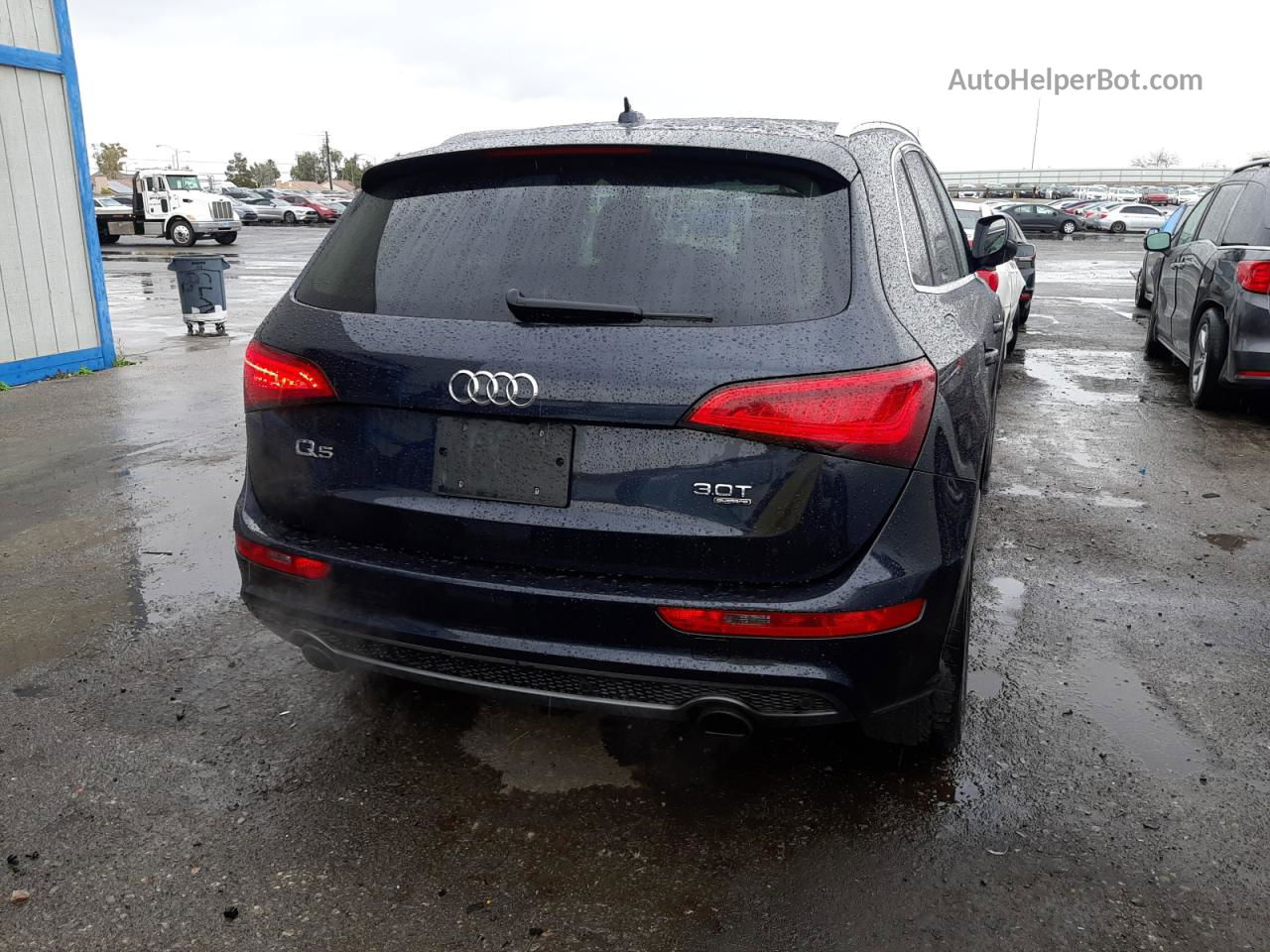 2014 Audi Q5 Premium Plus Blue vin: WA1DGAFP7EA059968