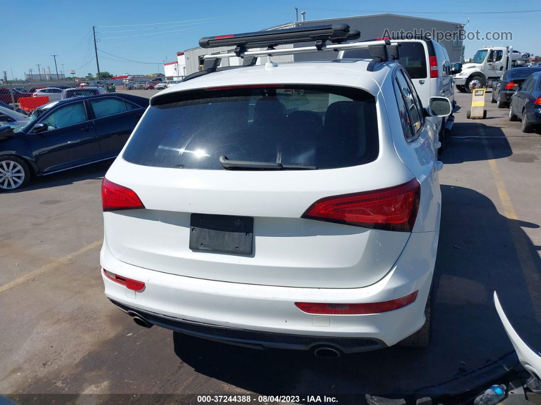 2014 Audi Q5 Premium Plus White vin: WA1DGAFP7EA082229