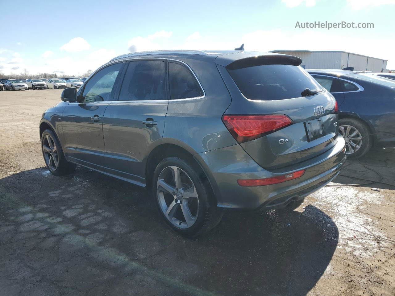 2014 Audi Q5 Premium Plus Gray vin: WA1DGAFP8EA114363