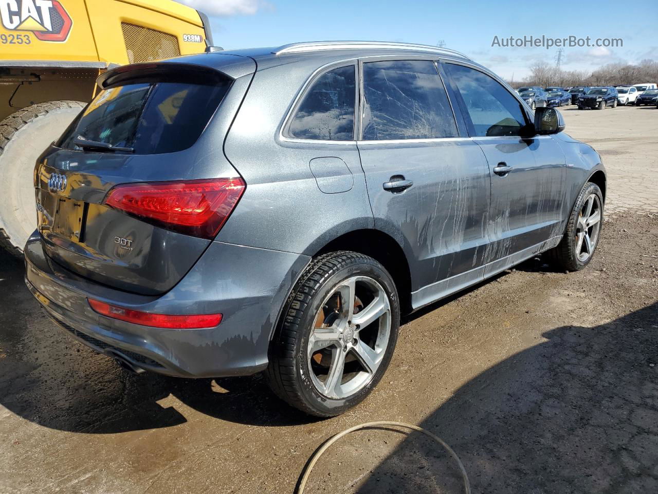 2014 Audi Q5 Premium Plus Серый vin: WA1DGAFP8EA114363