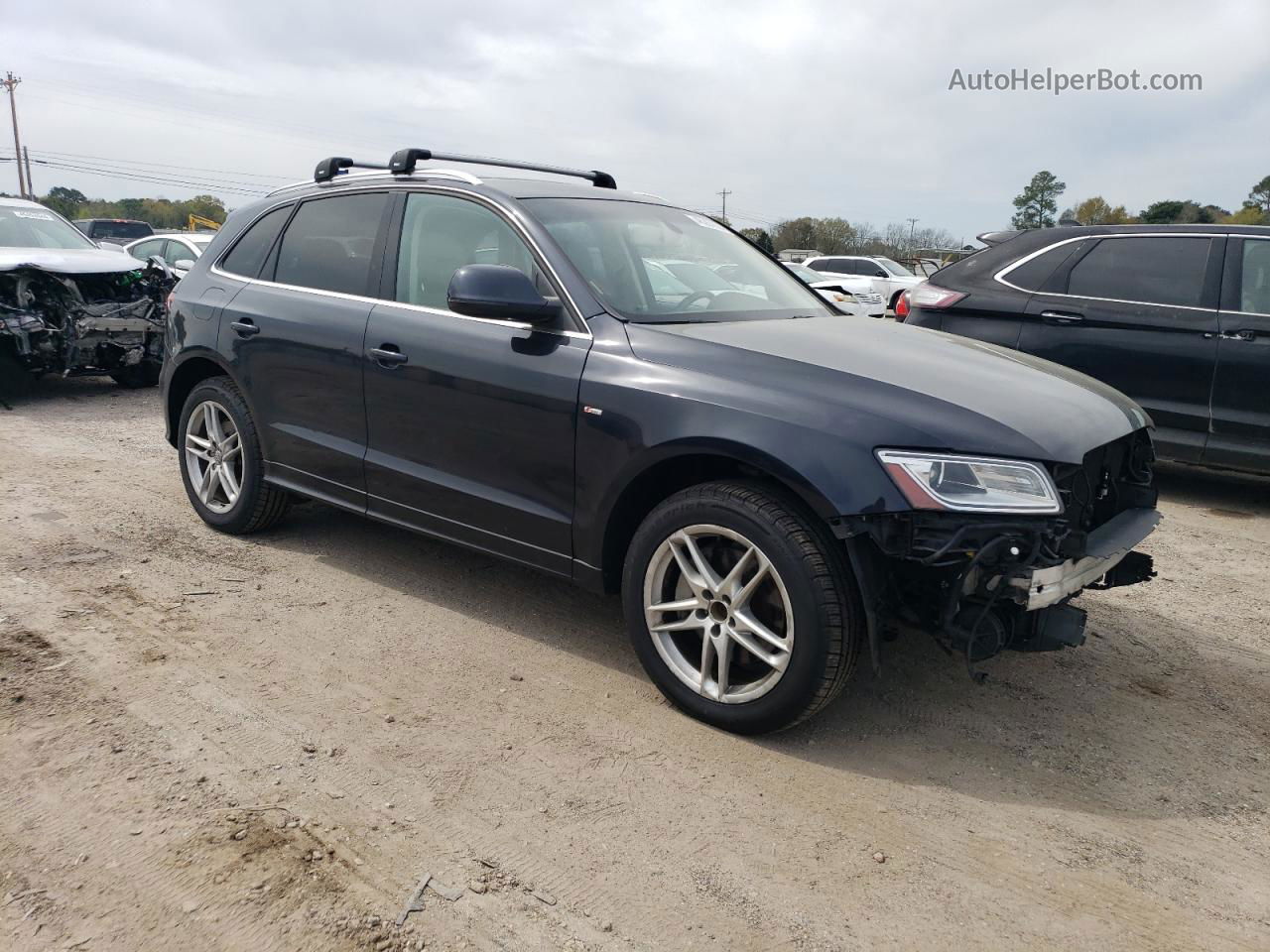 2014 Audi Q5 Premium Plus Charcoal vin: WA1DGAFP8EA130885