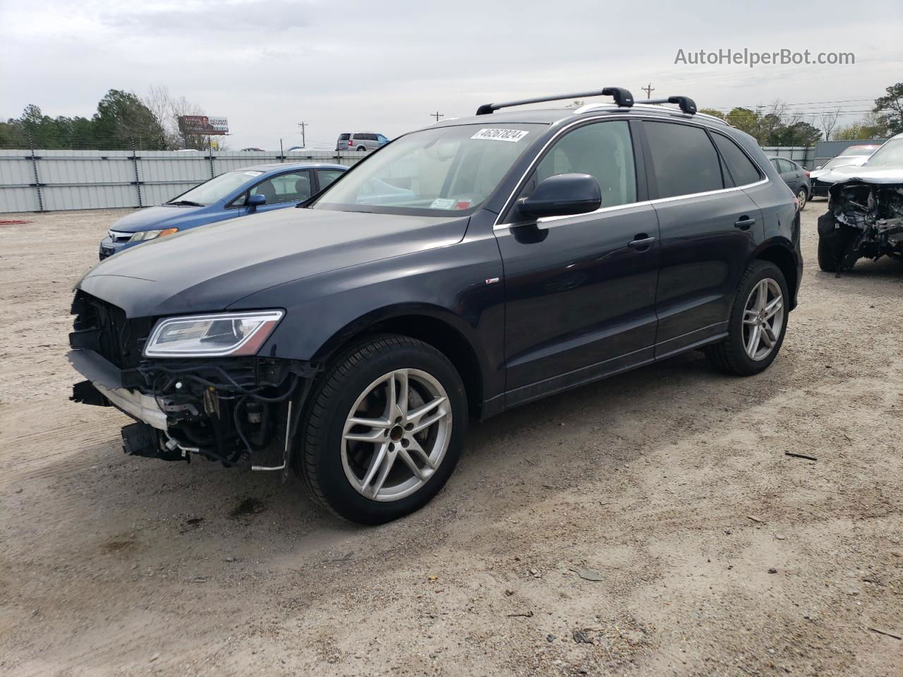 2014 Audi Q5 Premium Plus Charcoal vin: WA1DGAFP8EA130885