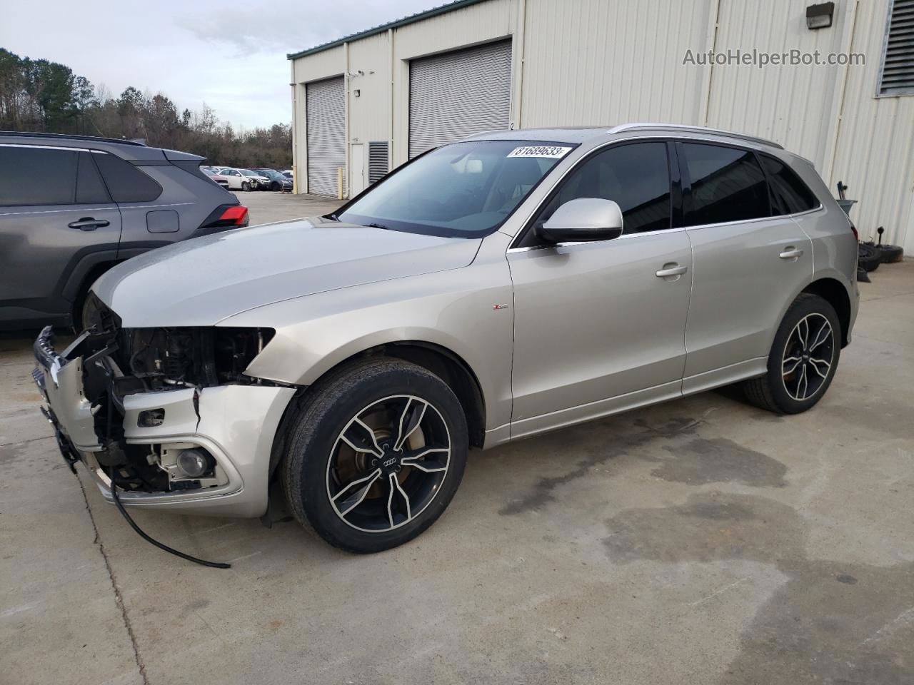 2014 Audi Q5 Premium Plus Gold vin: WA1DGAFP9EA062533