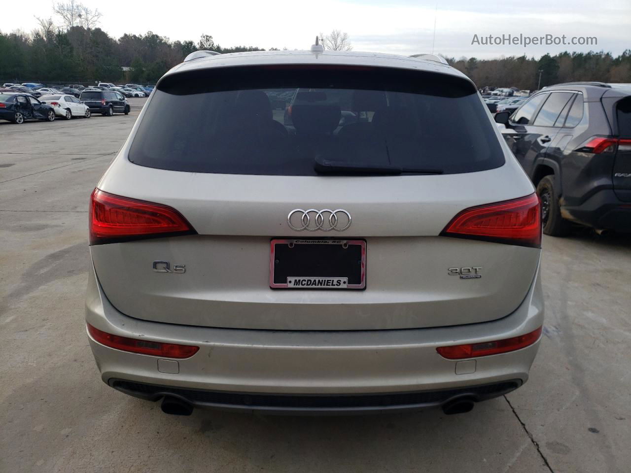 2014 Audi Q5 Premium Plus Gold vin: WA1DGAFP9EA062533