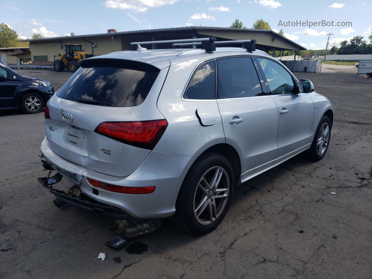 2014 Audi Q5 Premium Plus Silver vin: WA1DGAFPXEA115756