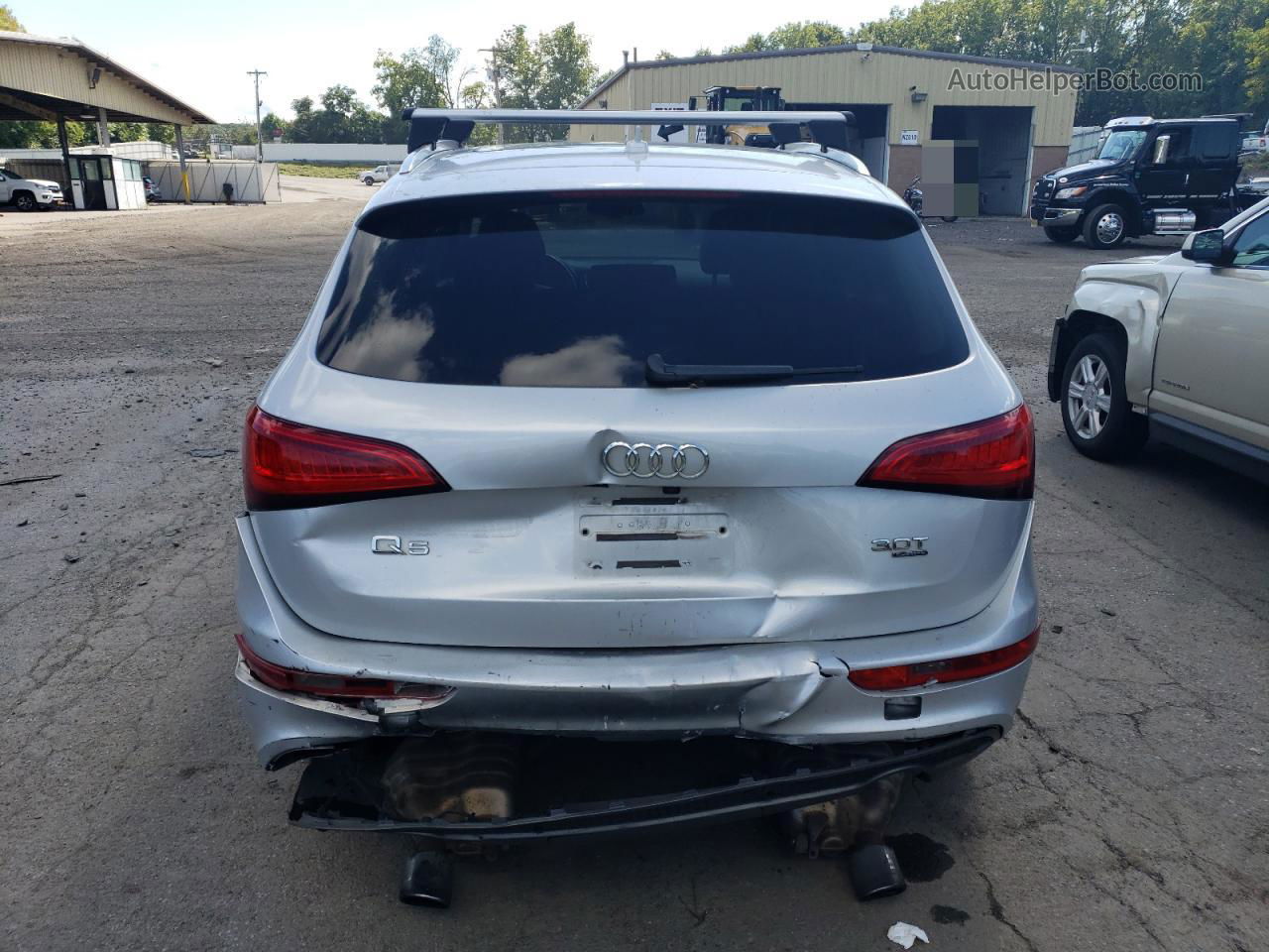 2014 Audi Q5 Premium Plus Серебряный vin: WA1DGAFPXEA115756