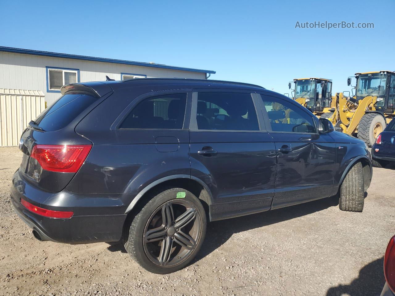 2015 Audi Q7 Prestige Черный vin: WA1DGBFE4FD006116