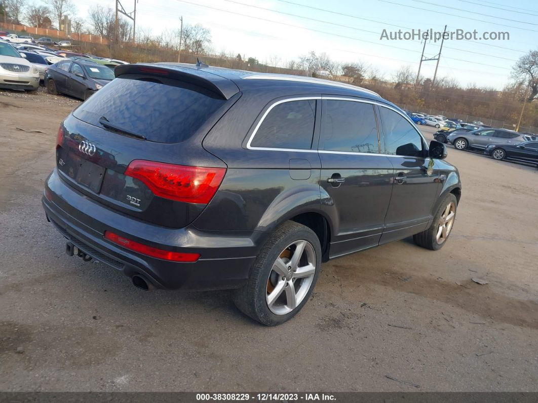 2015 Audi Q7 3.0t S Line Prestige Black vin: WA1DGBFE6FD015951