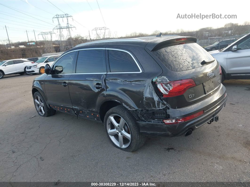 2015 Audi Q7 3.0t S Line Prestige Black vin: WA1DGBFE6FD015951