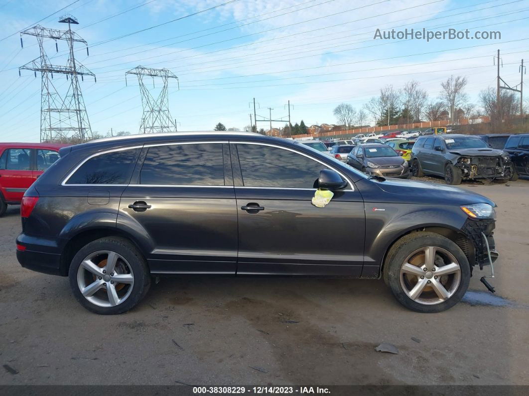 2015 Audi Q7 3.0t S Line Prestige Black vin: WA1DGBFE6FD015951